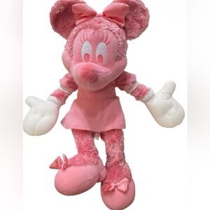 Disney Pink Minnie Mouse Stuffed Animal